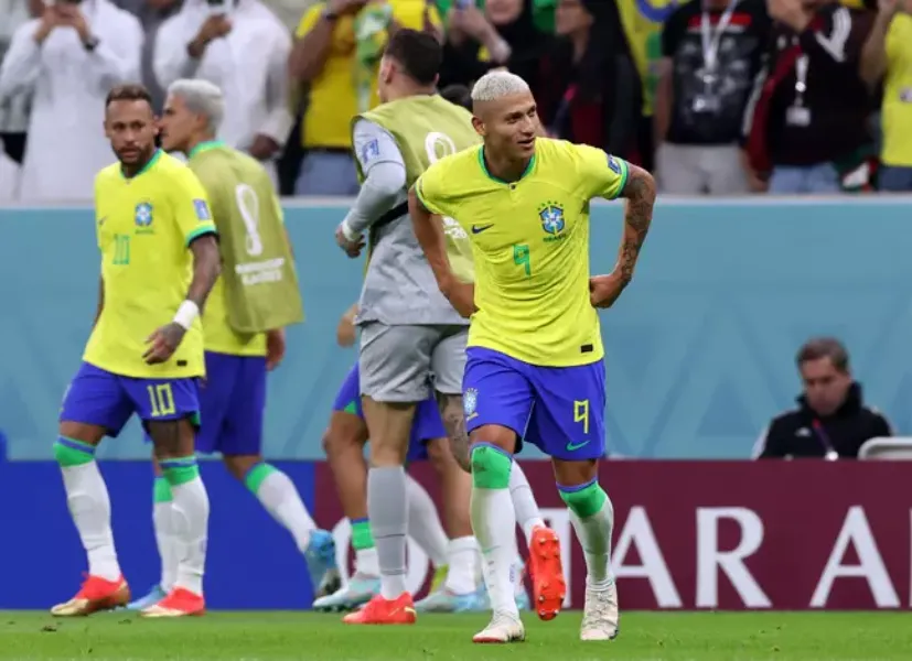 Seleção brasileira começou a partida com dificuldades, mas, na etapa final, conseguiu os gols da vitória © AMANDA PEROBELLI / REUTERS