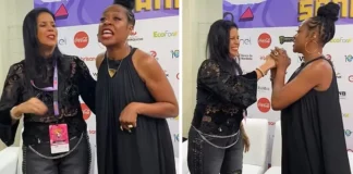 Tichina Arnold tem encontro inusitado com sua dubladora Guilene Conte