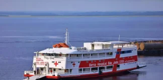 Barco da Saúde encerra expedição com 6 mil atendimentos em Urucará