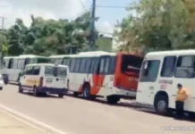 Rodoviários paralisam atividades em Manaus por falta de pagamento