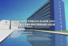 Último dia para inscrição no concurso da Aleam
