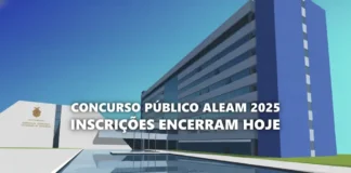 Último dia para inscrição no concurso da Aleam