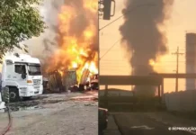 Incêndio destrói depósito na Zona Oeste de Manaus durante madrugada