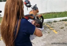 Mãe usava filha bebê para pedir dinheiro em Manaus