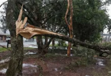 Ciclone extratropical traz vendavais, granizo e destruição no RS