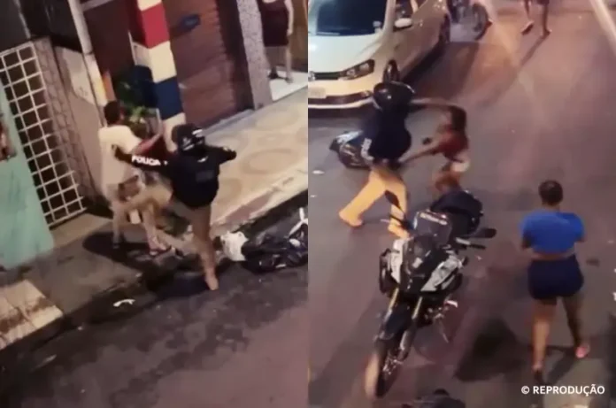 agressao-agentes-detran-am-reproducao