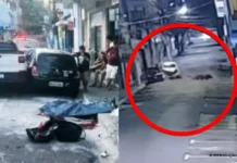 Vigilante morre atropelado por carro que avançou cruzamento no Centro de Manaus