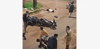 Acidente entre motos deixa dois mortos e bebê em estado grave em Manacapuru