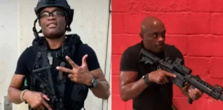 Anderson Silva treina para se tornar policial nos EUA