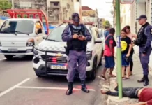 Corpo é encontrado em via pública no Centro de Manaus