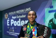 Jovem amazonense disputa título europeu de jiu-jitsu em Lisboa