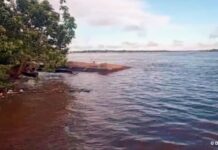 Balsa naufraga e deixa Benjamin Constant sem água