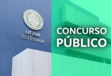 Ufam abre concurso com 42 vagas e salários até R$ 6,3 mil