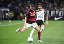 Empate entre Corinthians e Flamengo no Brasileirão