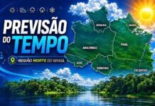 Previsão de chuva e calor na Região Norte nesta terça