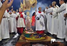 Procissão de Corpus Christi muda trânsito e bloqueia vias no Centro de Manaus