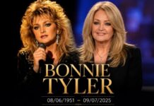 Cantora Bonnie Tyler morre aos 75 anos