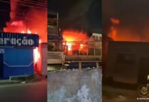 Incêndios simultâneos atingem Zona Norte e Centro-Sul de Manaus