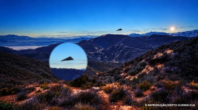 Vale-Montanhoso-ao-Crepusculo-com-Nave-Triangular_war.gov.usa